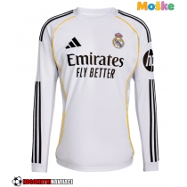 Moške Nogometnih dresov Real Madrid Domači 2025-26 Dolgi rokavi